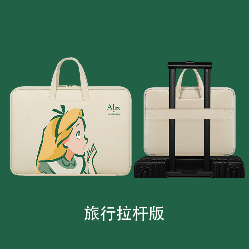 Cute laptop bag female suitable for games this Dell 15 6 Huawei 14 inch matebook13 Apple macbook13 3 glory 16 1 good-looking cartoon personality waterproof