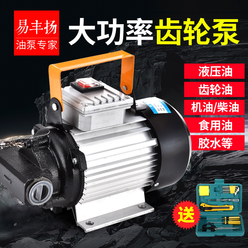 Yi Feng Yang electric pump 220V high power 750W gear pump diesel pump pump oil pump pump