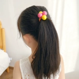 Безвредная детская резинка для волос, эластичный милый аксессуар для волос, не повреждает волосы