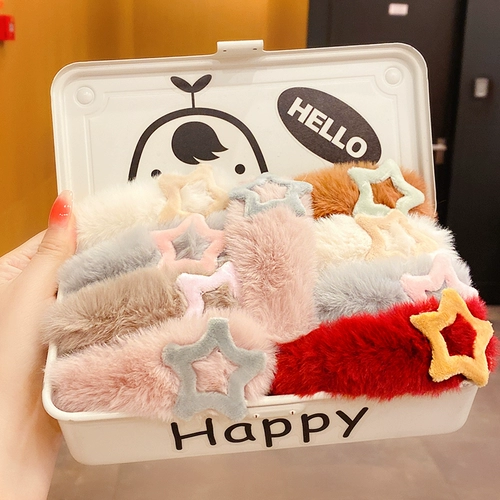 Милая демисезонная детская заколка для волос, в корейском стиле