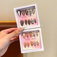 Черно-серый кошачий глаз + кошачий глаз цвета кожи [набор из 2 предметов]