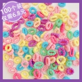 Эластичное безвредное детское полотенце для младенца, милая прочная резинка для волос, не повреждает волосы