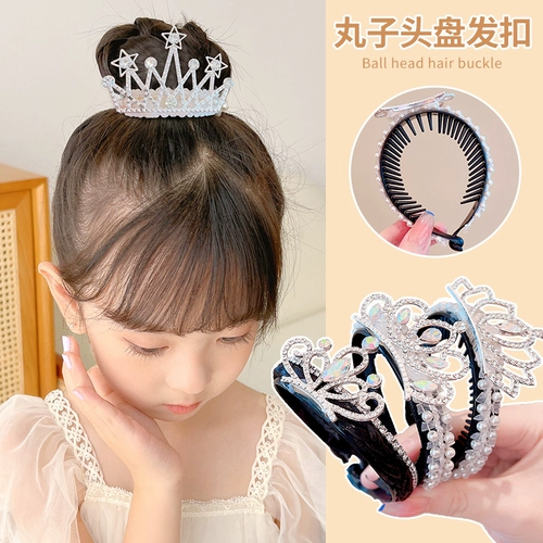 Детская заколка-крабик, заколка для волос, безвредные детские шпильки для волос для принцессы, аксессуар для волос, не повреждает волосы