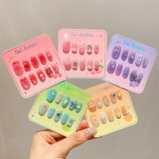 New style wearable nail girl high-end nail art stickers