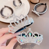 Детская заколка-крабик, заколка для волос, безвредные детские шпильки для волос для принцессы, аксессуар для волос, не повреждает волосы