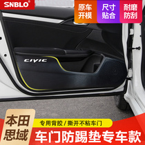 Honda Shidai Domain Anti-kick mat Honda New Thunder Domain doors threshold Article Yaaku 9 5 Anti-scraping pads retrofit special