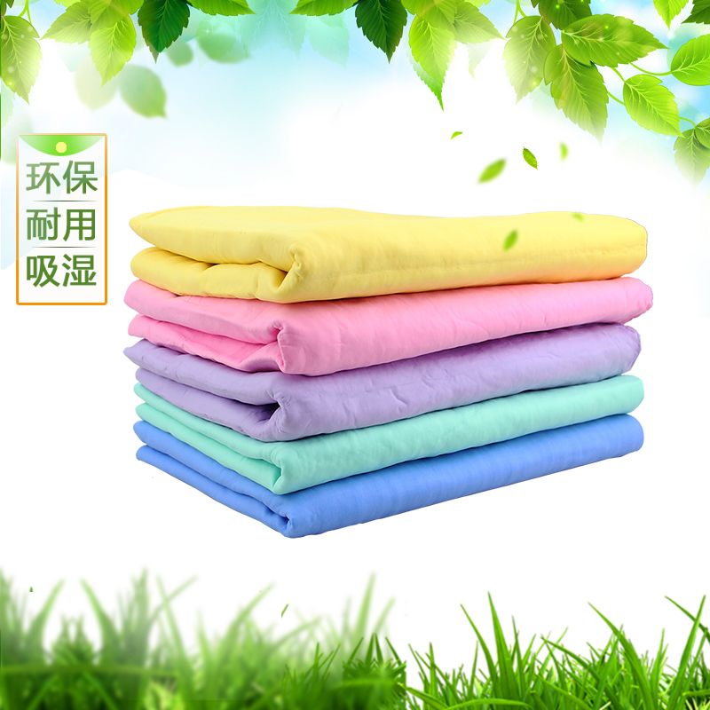 Car wash anti-deerskin towel dry hair absorbent towel paint car suede cloth chicken skin rag glass non-marking tool