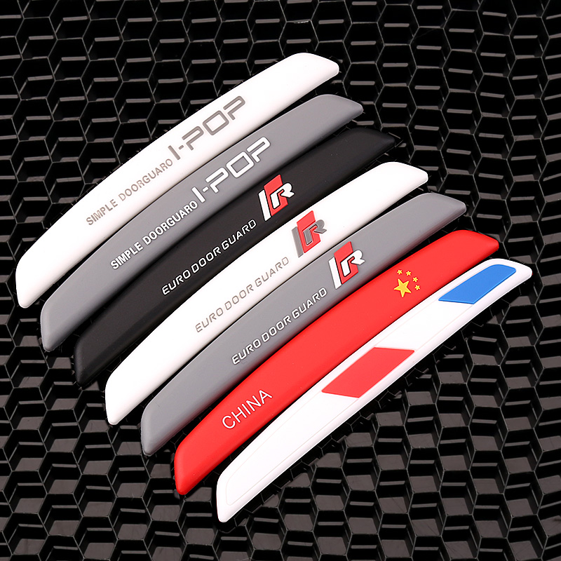 Car door anti-collision strips car door side anti-collision stickers scratches bump rearview mirror decoration supplies Daquan bumper universal