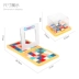 Trò chơi xếp hình khối hai người Rubik của trường mẫu giáo sức mạnh trí tuệ tương tác giữa cha mẹ và trẻ em trò chơi trẻ em tremolo - Đồ chơi IQ