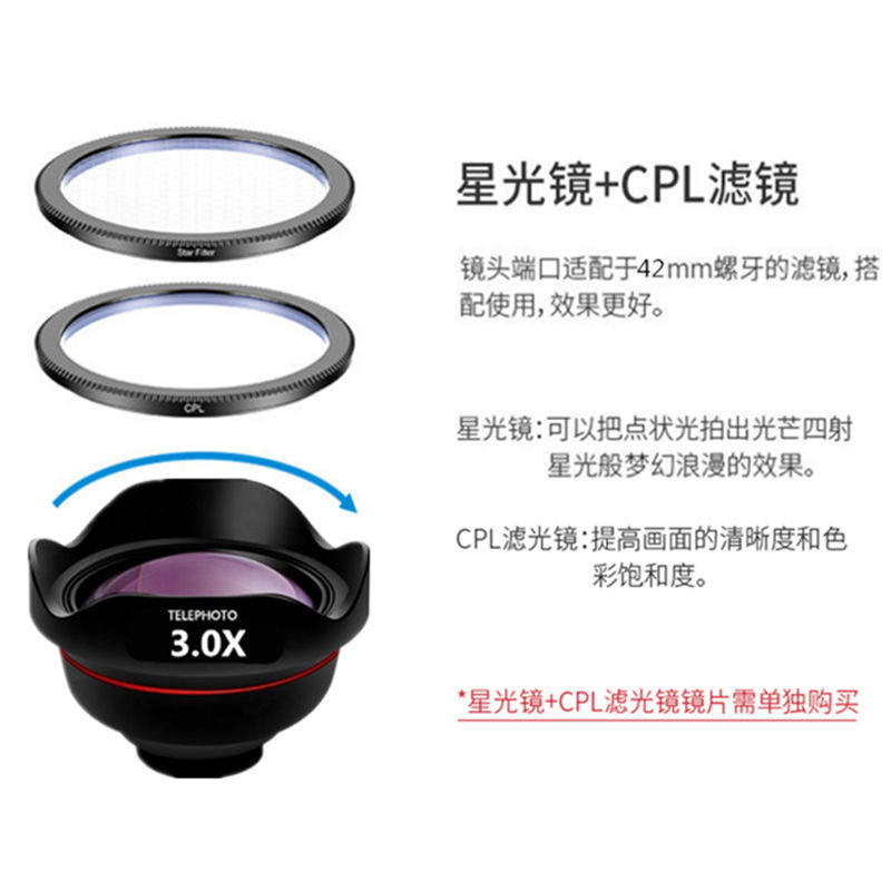 外置镜头能复刻单反虚化?壳比3.0长焦镜头的实测边界在哪_手机用品_淘宝数码网