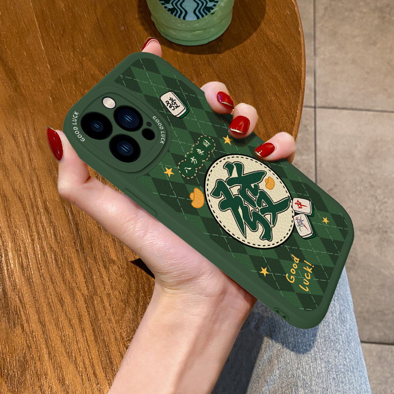 Suitable for Apple 17 Phone Case, Diamond Pattern, Fortune, iPhone 16 Pro Max Full Coverage, 13 Mini Soft Silicone, 14 Pro for Men, 15 Plus Couple Personalized High-End Leather Case, 11 for Women, New Model 12 Anti-Drop E Suitable for Apple 17 Phone Case, Diamond Pattern, Fortune, iPhone 16 Pro Max Full Coverage, 13 Mini Soft Silicone, 14 Pro for Men, 15 Plus Couple Personalized High-End Leather Case, 11 for Women, New Model 12 Anti-Drop E