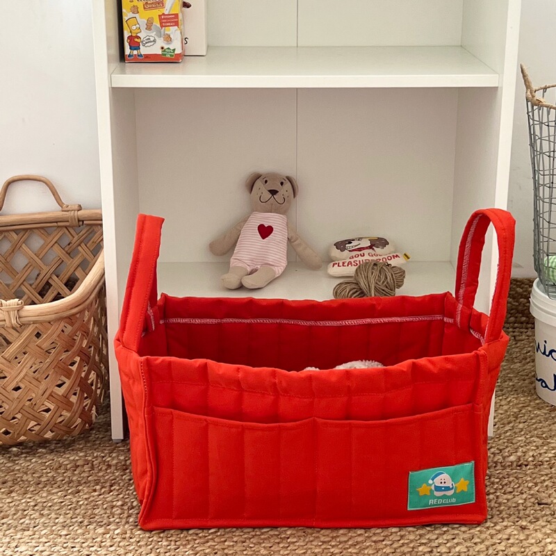 Ins New Pet Toy Storage Basket Quilted Waterproof Miscellaneous Storage Basket Cat and Dog Large Capacity Miscellaneous Tote Bag Ins New Pet Toy Storage Basket Quilted Waterproof Miscellaneous Storage Basket Cat and Dog Large Capacity Miscellaneous Tote Bag