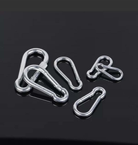 Basketball net chain hook Quick connection ring Basketball net chain hook Rotating ring spring hook