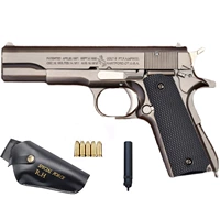 09_gray + 5 пуль + кожаный корпус + глушитель