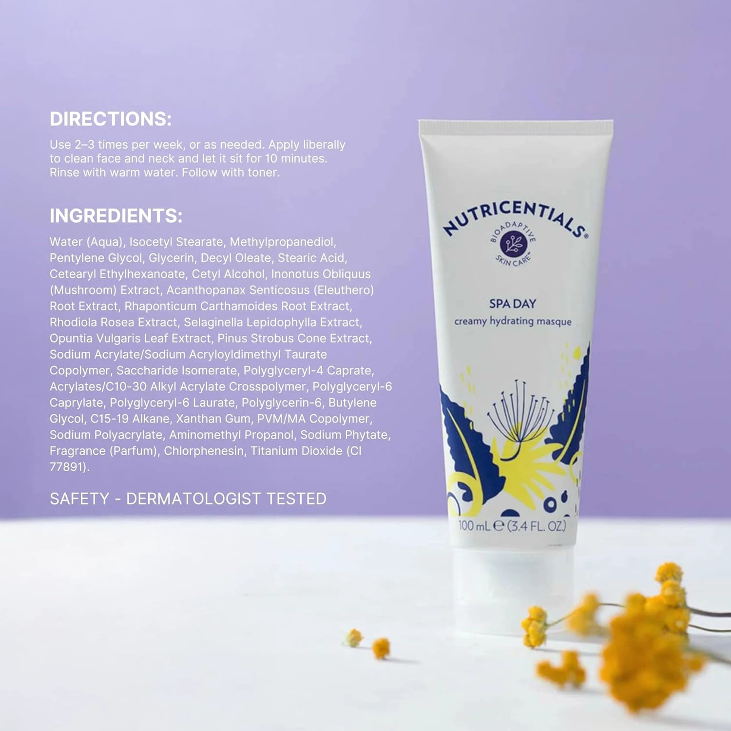 Nuskin, увлажняющая маска для лица, 2028 год