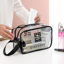 Net red transparent cosmetic bag female small portable large capacity travel with body wash bag cosmetics storage bag