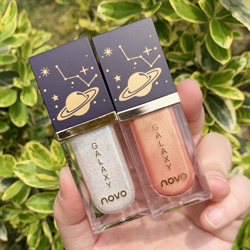 Fairy girl self-retained starlight shadow river brightening highlighter liquid diamond fine sparkle brightening body highlighter