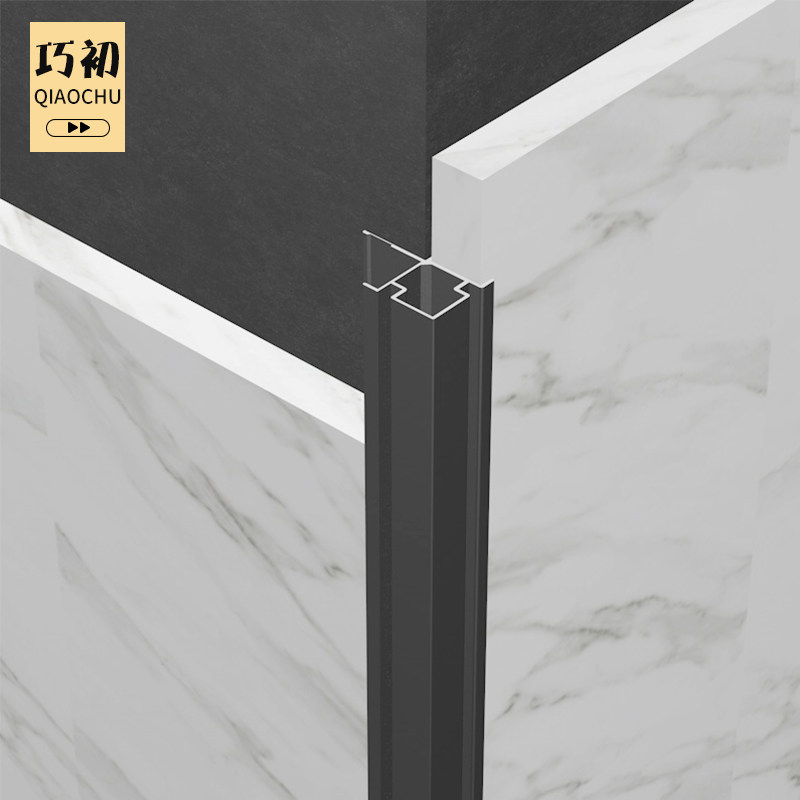 Aluminum Alloy Tile Protection Wall Panel Marble Yang Angle Line Closing Strip Closing Bar Double Recessed Yang Corner Metal Decorative Lines-Taobao