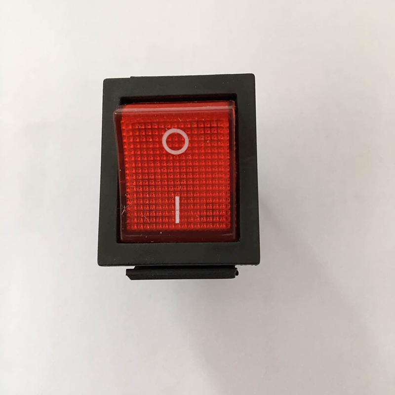 Wande electric paper cutter automatic glue machine manual glue machine universal power switch boat-shaped rocker power button button live light switch