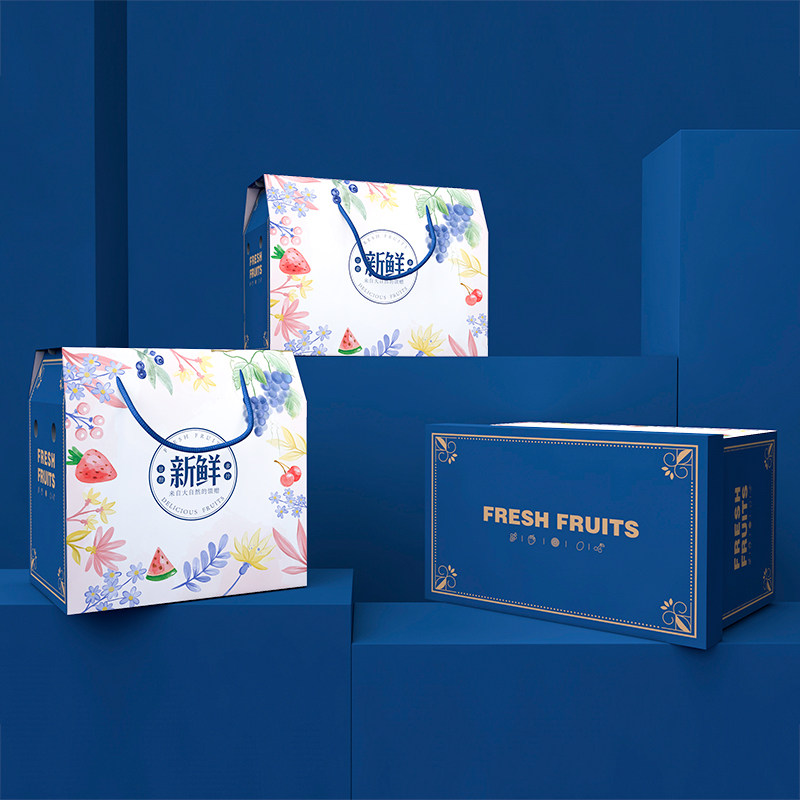 Universal Fruit Gift Box High-end Packaging Box 5-8 Catcarton Creative Cardboard Boxes Gift Boxes Of Fruit Box