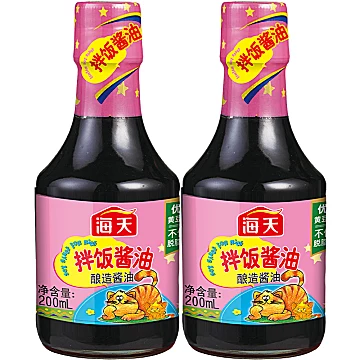 海天拌饭酱油200ml/瓶