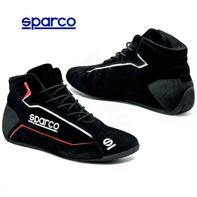 New SPARCO Fire racing shoes FIA certified professional caravan shoes Anti-fur breathable Cardinals Deep squatting shoes-Taobao
