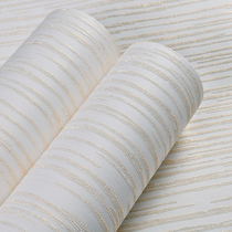 Escher oriental simple bedroom wallpaper self-adhesive living room non-woven Nordic pinstripe plain background wallpaper 10 meters