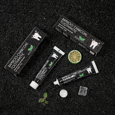 源自英国Bamboo黑牙膏2只