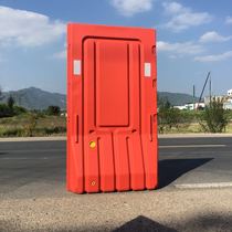 New material-hole water horse injection fence bull barrels road fence isolation Pier 1 8 meters anti-collision plastic glass of water