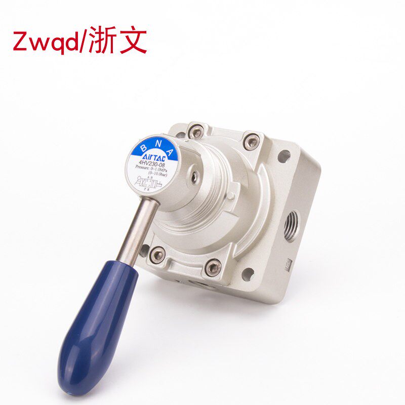 Hand turn valve 4HV230-08 4HV310-10 4HV210-08 4H430 manual valve Pneumatic hand wrench valve