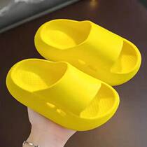 EVA stepping on shit feeling childrens sandals and slippers summer men and women childrens anti-slip deodorant bath children baby bathroom inside and outside