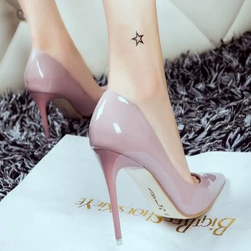 Alternative Style High Heels for Bed, Plus Size, Sexy, Internet Celebrity Style, Fairy-Like, Stewardess Formal Wear, Ultra-High Thin Heels, 16cm Round Heel, 22cm Alternative Style High Heels for Bed, Plus Size, Sexy, Internet Celebrity Style, Fairy-Like, Stewardess Formal Wear, Ultra-High Thin Heels, 16cm Round Heel, 22cm