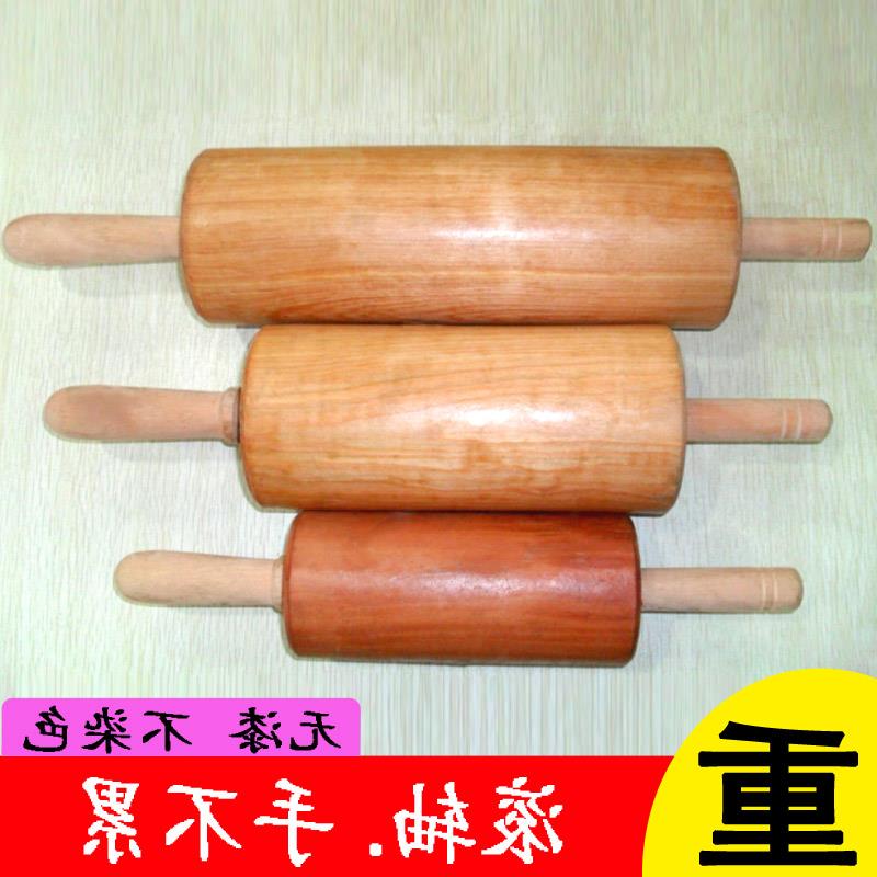 The rolling pin is not stick, the rolling pin is solid wood, the sugar is turned, the hammer is used, the rolling pin is baked, and the dumplings are dried.