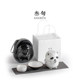 ໄວສາມສິບປີ Panda Quick Cup Portable Outdoor One Pot Three Cups Creative Kung Fu Tea Cup Travel Bag Set