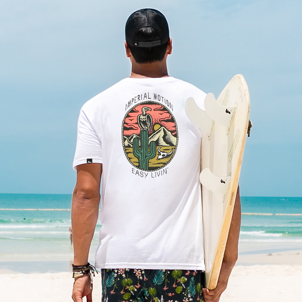 IMPERIAL MOTION SHORT SLEEVE T-SHIRT KOREA DIRECT MARKETING SPORT CASUAL MALE BLOUSE MST645WIM 