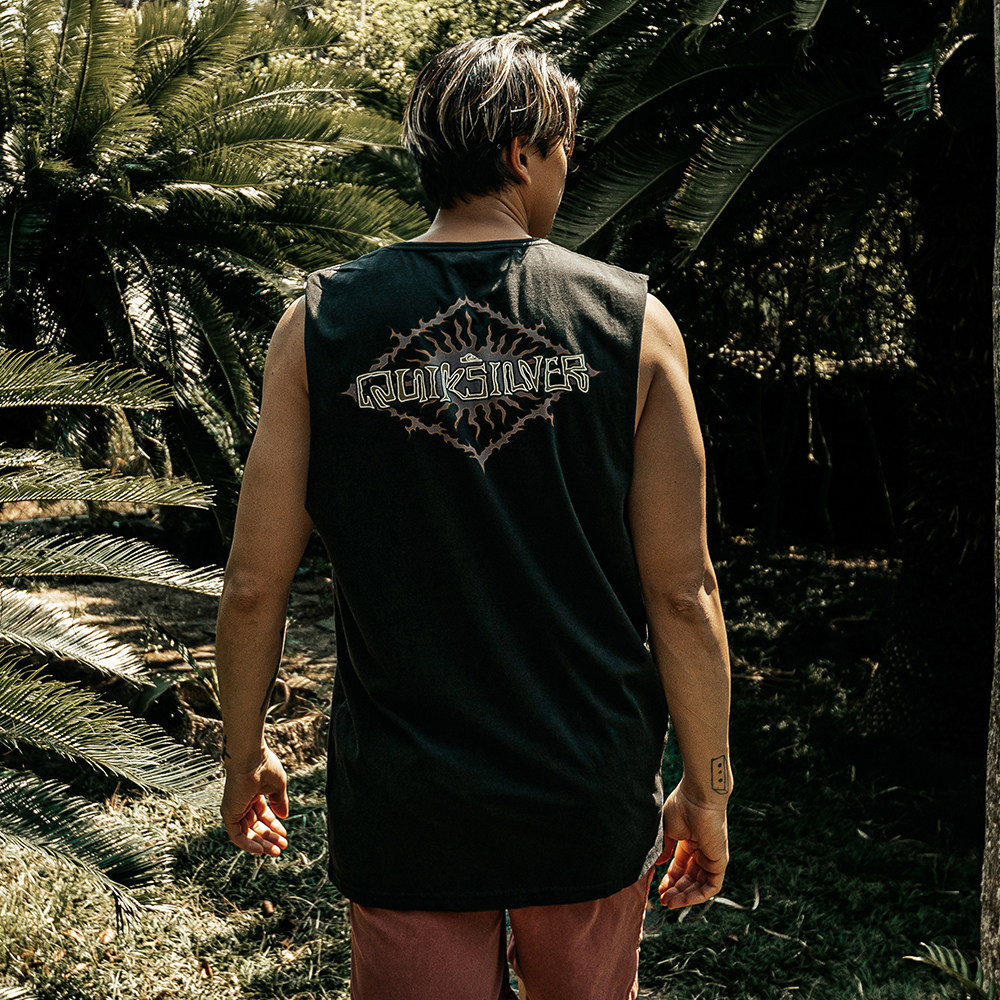 QUIKSILVER MALE Vest South Korea Straight Mail Sports Casual Comfort T-shirt MST610KQS 