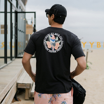 HURLEY short sleeve T-shirt Korean direct sports casual comfort male short sleeve T-shirt MST571BHL