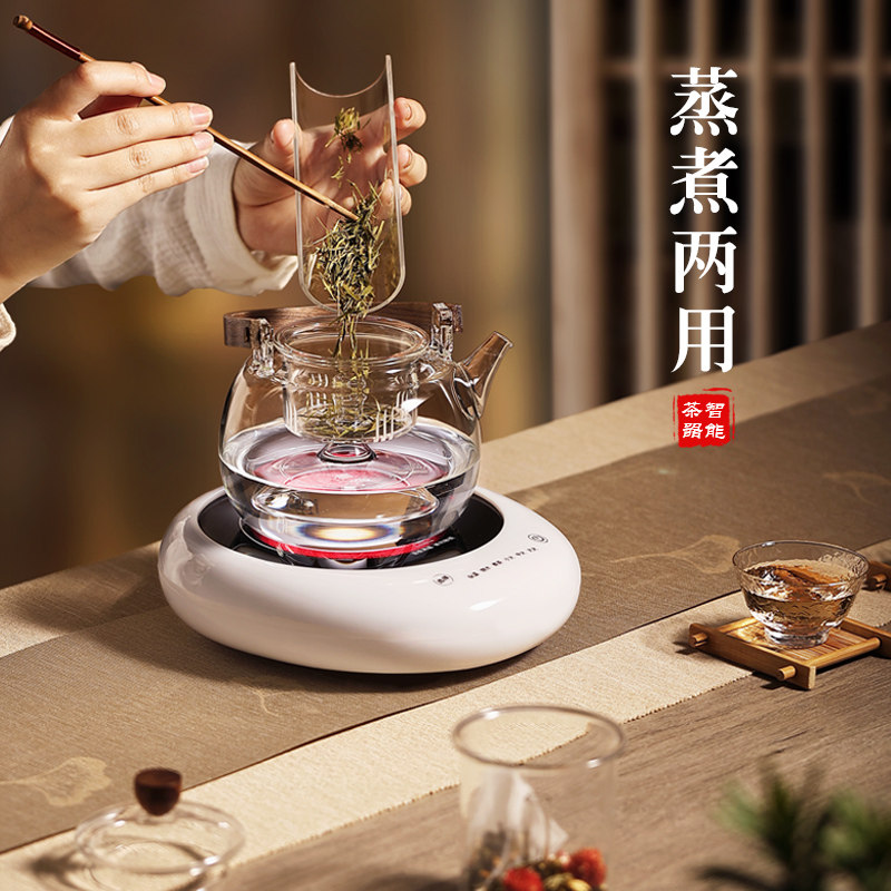 Yu small mini-electric pottery tea cooking tea cooking tea new small electromagnetic oven ultra-thin household cooking tea brewed tea