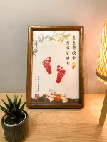 Детская чернильная подушечка, отпечатки рук и ног, памятная фоторамка, подарок на день рождения