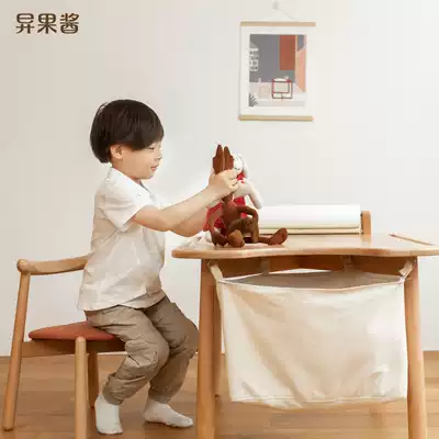 Different jam can lift children's wooden table beech wood learning table drawing table game table kindergarten table chair toy table