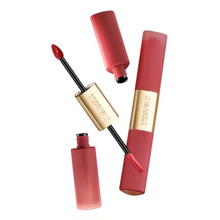 纪颜美记双头精华唇泥口红丝绒哑光可多用唇蜜显白官方正品彩护女