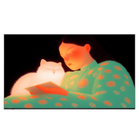 Vidda 贴贴壁纸电视75英寸 MiniLED级画质超薄贴墙电视机以旧换新