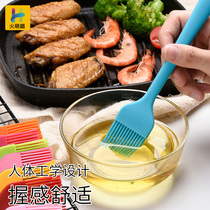 Silicone oil brush high temperature resistant barbecue oil brush kitchen large and small hair brush household non-hair grease baking tools
