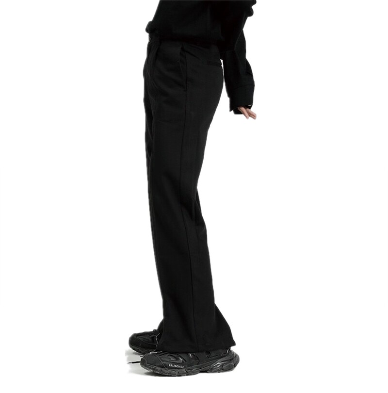 2022 spring autumn season new open fork pituitary straight sipants Korean wind casual very pants 100 hitch a leg long pants