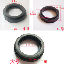 Double barrel double cylinder washing machine drain sewer seal gasket rubber drain valve core seal gasket leather ring seal