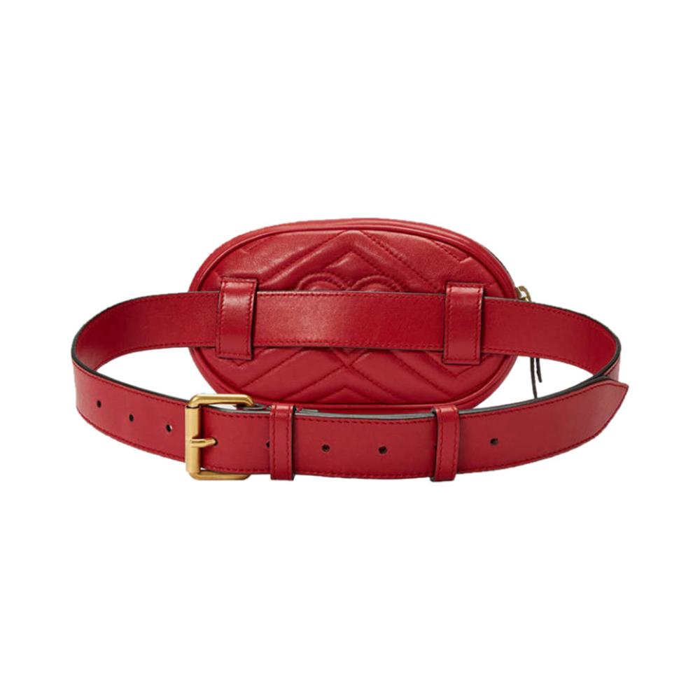 Купить Сумка Гуччи/Gucci красный кожаный стеганый классический ...
