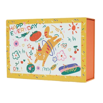 Gu De Maoning cartoon gift box empty box Valentines Day childrens high-end niche birthday gift packaging box