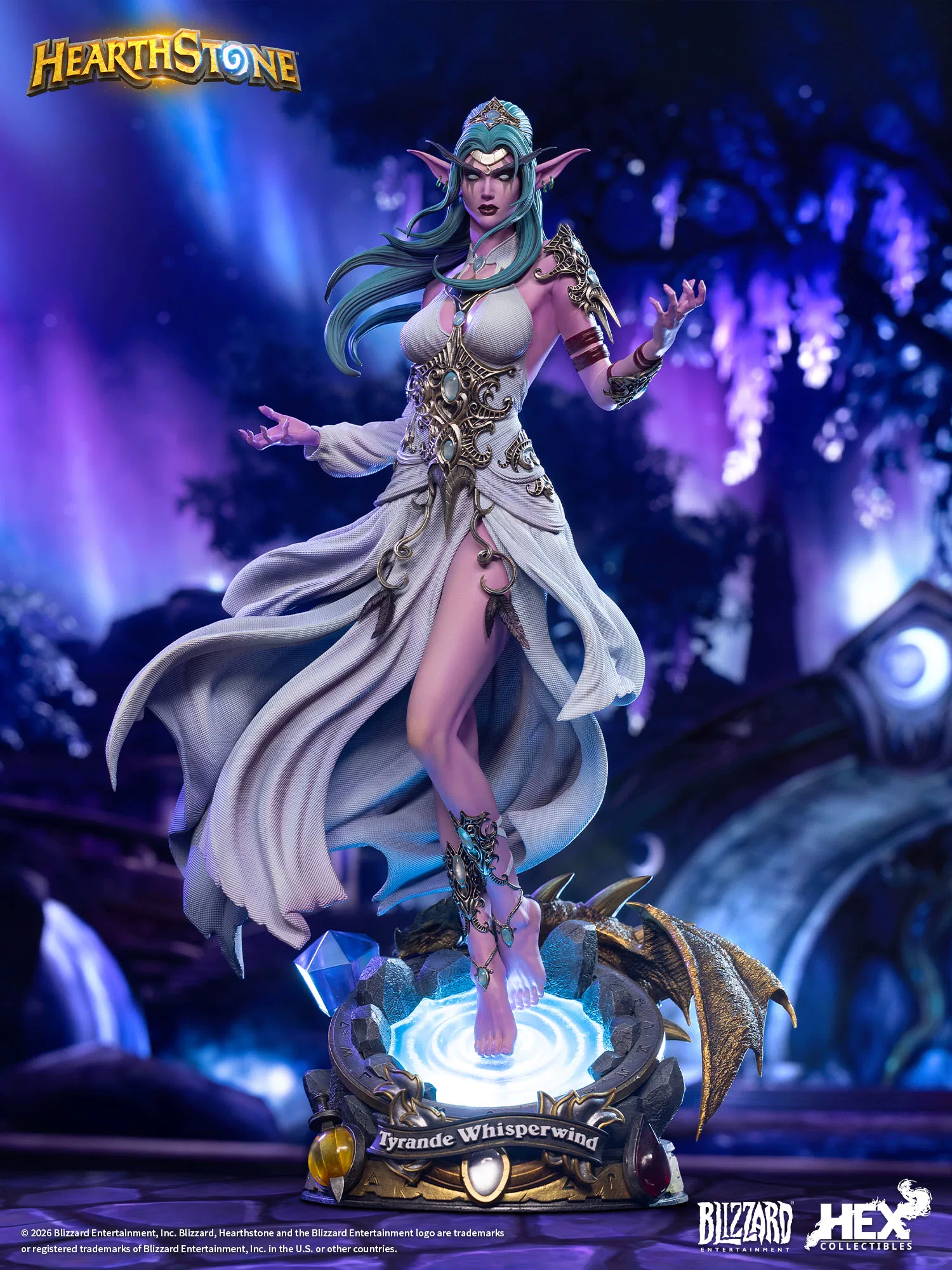 [Pre-order] Blizzard game peripherals Hearthstone Tyrande Whisperwind 1/6 collection statue