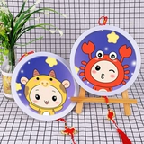 Бриллиантовые знаки зодиака, детские наклейки ручной работы, коллекция 2023, инкрустировано бриллиантами, 2022