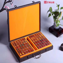 Zambia Blood Honolulu to Suit Home Business Gift-giving Party Red Wood Handicraft Swing with Courtesy Kit